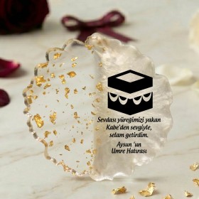 Epoksi Magnet 5028 - Hac, Umre Hatırası Hediyelik Magnet