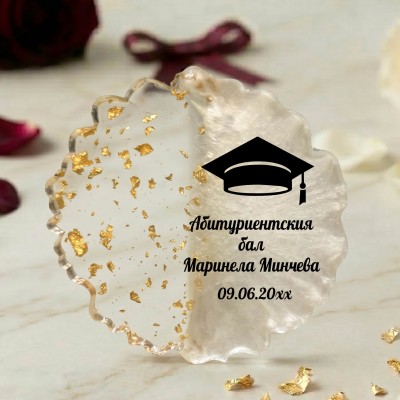 Epoksi Magnet 5030 - Mezuniyet Tasarım Hediyelik Magnet
