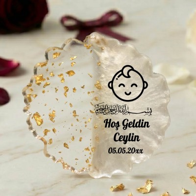 Epoksi Magnet 5032 - Yendiğan Bebek Hediyelik Magnet