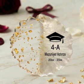 Epoksi Magnet 5037 - Mezuniyet Hatırası Hediyelik Magnet