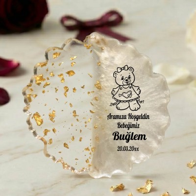 Epoksi Magnet 5038 - Hediyelik Sevimli Ayıcık Magnet