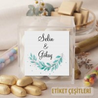 Madlen Çikolata Sargı Etiketi Çikolata Etiketi