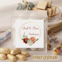 Madlen Çikolata Sargı Etiketi Çikolata Etiketi