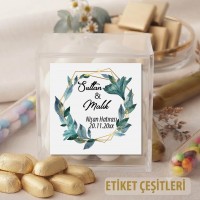 Madlen Çikolata Sargı Etiketi Çikolata Etiketi