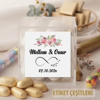 Madlen Çikolata Sargı Etiketi Çikolata Etiketi
