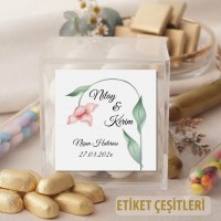 Madlen Çikolata Sargı Etiketi Çikolata Etiketi