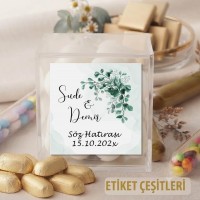 Madlen Çikolata Sargı Etiketi Çikolata Etiketi
