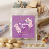 Madlen Çikolata Sargı Etiketi Çikolata Etiketi