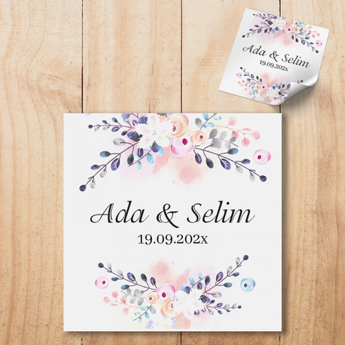 Hediyelik Etiket - Yaren Davetiye