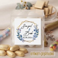 Madlen Çikolata Sargı Etiketi Çikolata Etiketi
