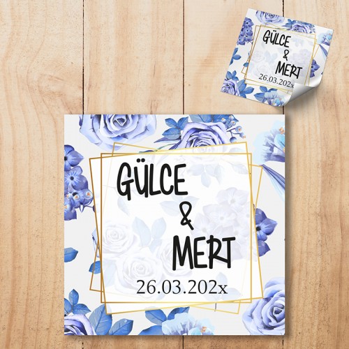 Hediyelik Etiket - Yaren Davetiye