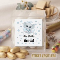Madlen Çikolata Sargı Etiketi Çikolata Etiketi
