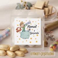 Madlen Çikolata Sargı Etiketi Çikolata Etiketi
