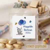 Madlen Çikolata Sargı Etiketi Çikolata Etiketi