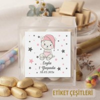 Madlen Çikolata Sargı Etiketi Çikolata Etiketi