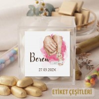 Madlen Çikolata Sargı Etiketi Çikolata Etiketi