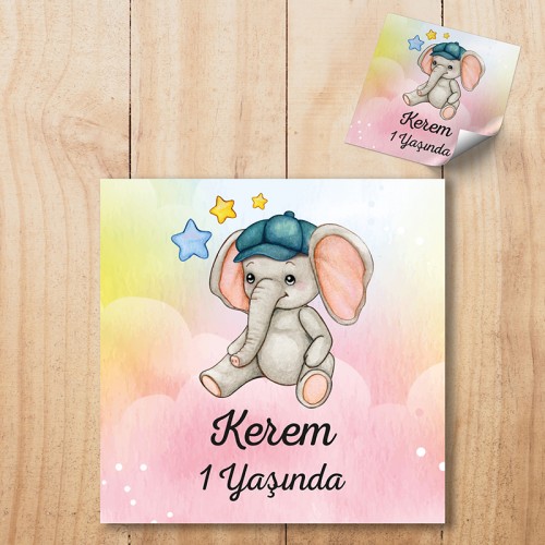 Hediyelik Etiket - Yaren Davetiye