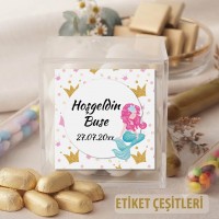 Madlen Çikolata Sargı Etiketi Çikolata Etiketi