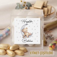 Madlen Çikolata Sargı Etiketi Çikolata Etiketi