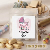Madlen Çikolata Sargı Etiketi Çikolata Etiketi