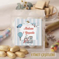 Madlen Çikolata Sargı Etiketi Çikolata Etiketi