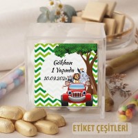 Madlen Çikolata Sargı Etiketi Çikolata Etiketi