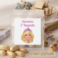Madlen Çikolata Sargı Etiketi Çikolata Etiketi