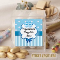 Madlen Çikolata Sargı Etiketi Çikolata Etiketi