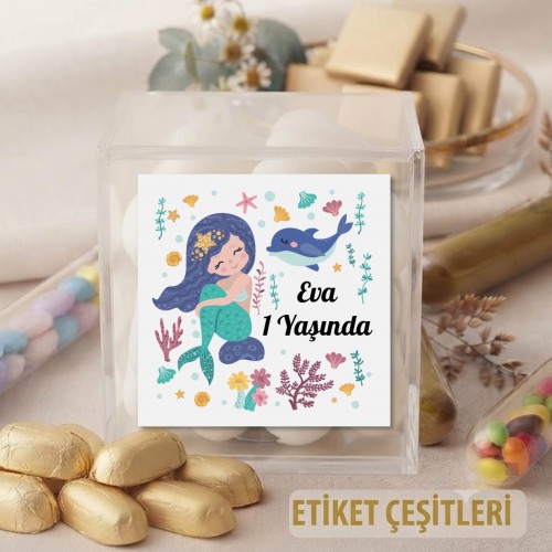 Madlen Çikolata Sargı Etiketi Hediyelik Etiket - Yaren Davetiye