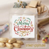 Madlen Çikolata Sargı Etiketi Çikolata Etiketi