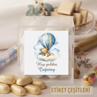 Madlen Çikolata Sargı Etiketi Çikolata Etiketi