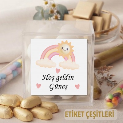 Kare Etiket 107 Güneş Tasarımı