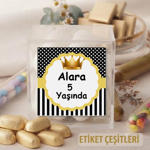 Madlen Çikolata Sargı Etiketi Hediyelik Etiket - Yaren Davetiye