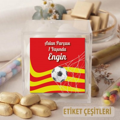 Kare Etiket 118 - Taraftar Galatasaray Temalı Sticker