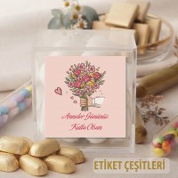 Madlen Çikolata Sargı Etiketi Çikolata Etiketi
