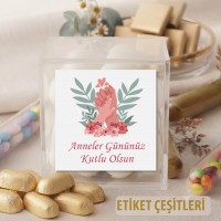 Madlen Çikolata Sargı Etiketi Çikolata Etiketi