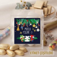 Madlen Çikolata Sargı Etiketi Çikolata Etiketi