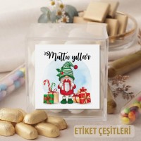Madlen Çikolata Sargı Etiketi Çikolata Etiketi