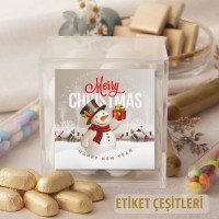 Madlen Çikolata Sargı Etiketi Çikolata Etiketi