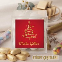 Madlen Çikolata Sargı Etiketi Çikolata Etiketi