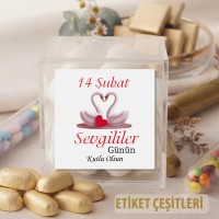 Madlen Çikolata Sargı Etiketi Çikolata Etiketi