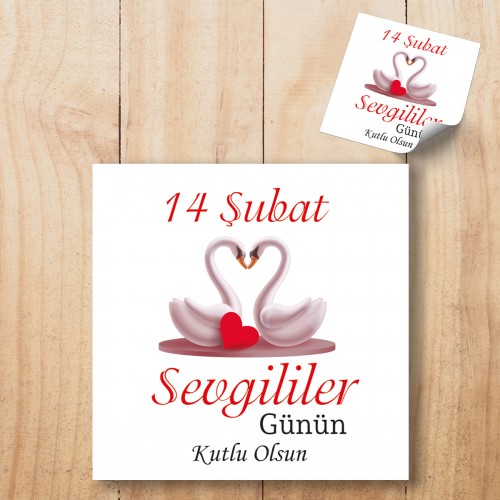 Madlen Çikolata Sargı Etiketi Hediyelik Etiket - Yaren Davetiye