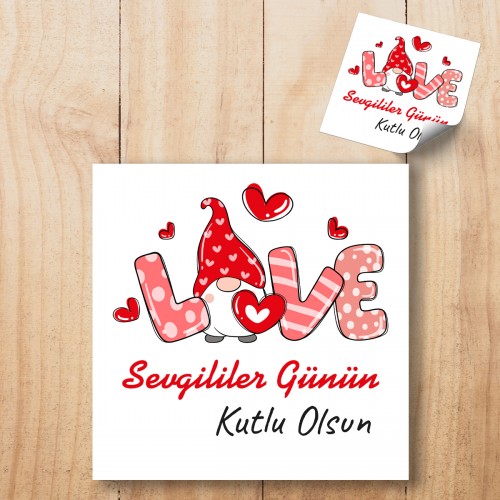 Hediyelik Etiket - Yaren Davetiye