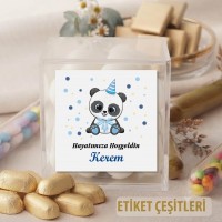 Madlen Çikolata Sargı Etiketi Çikolata Etiketi