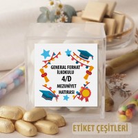 Madlen Çikolata Sargı Etiketi Çikolata Etiketi