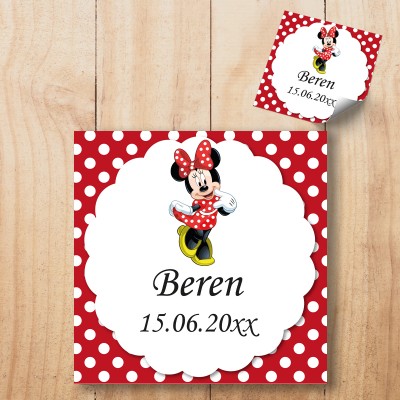Minnie Mouse Etiket