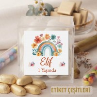 Madlen Çikolata Sargı Etiketi Çikolata Etiketi