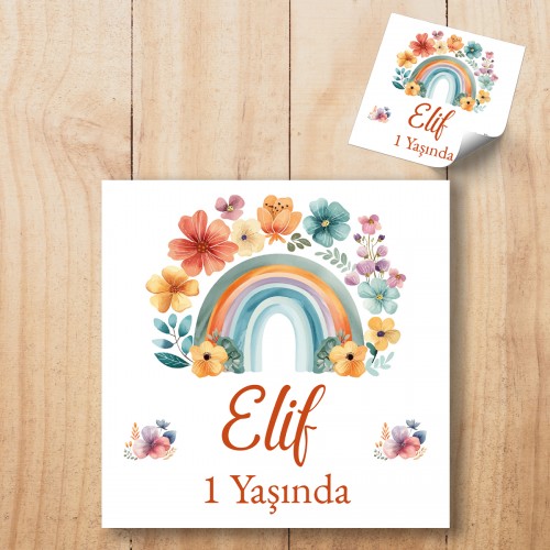 Madlen Çikolata Sargı Etiketi Hediyelik Etiket - Yaren Davetiye