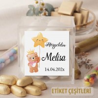 Madlen Çikolata Sargı Etiketi Çikolata Etiketi