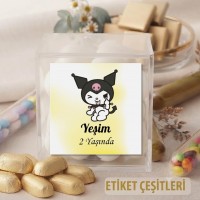 Madlen Çikolata Sargı Etiketi Çikolata Etiketi